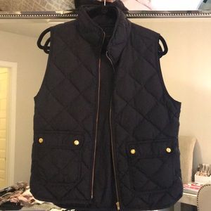 J crew puffy vest